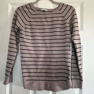 Pink Clover long sleeve sweater